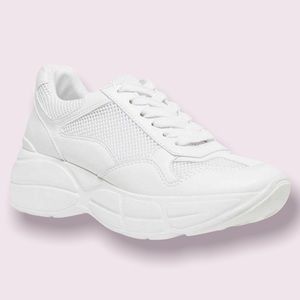 Steve Madden White Chunky Sneakers